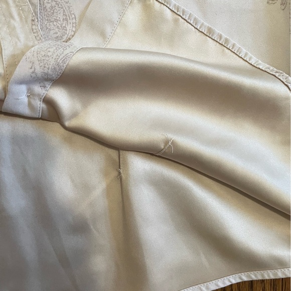 Bit & Bridle Button Down Blouse Horses Western Khaki Size Medium - Picture 9 of 9